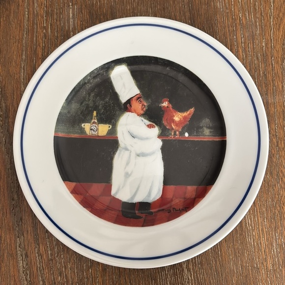 Williams Sonoma Chef Series Guy Buffet set of 6  Dessert/Salad Plate (60F) - Picture 6 of 14